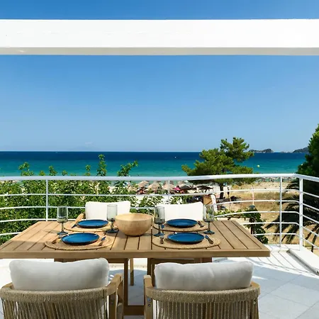 Litus Aureum Villa Chrysi Ammoudia Exterior photo